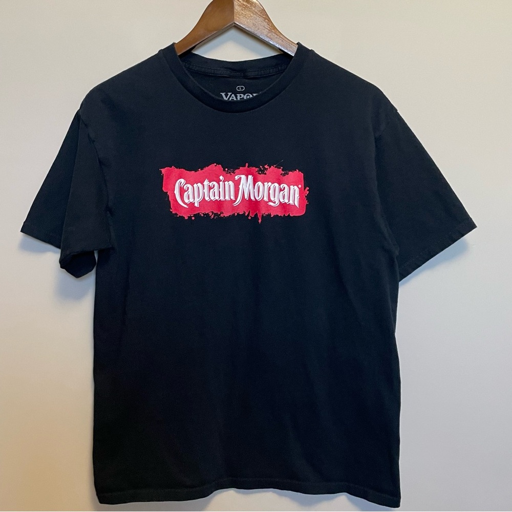 Captain Morgan Rum ‘Like A Captain’ T-Shirt Men Women Large